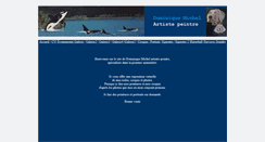 Desktop Screenshot of dominiquemichelartistepeintre.com