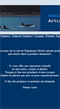Mobile Screenshot of dominiquemichelartistepeintre.com